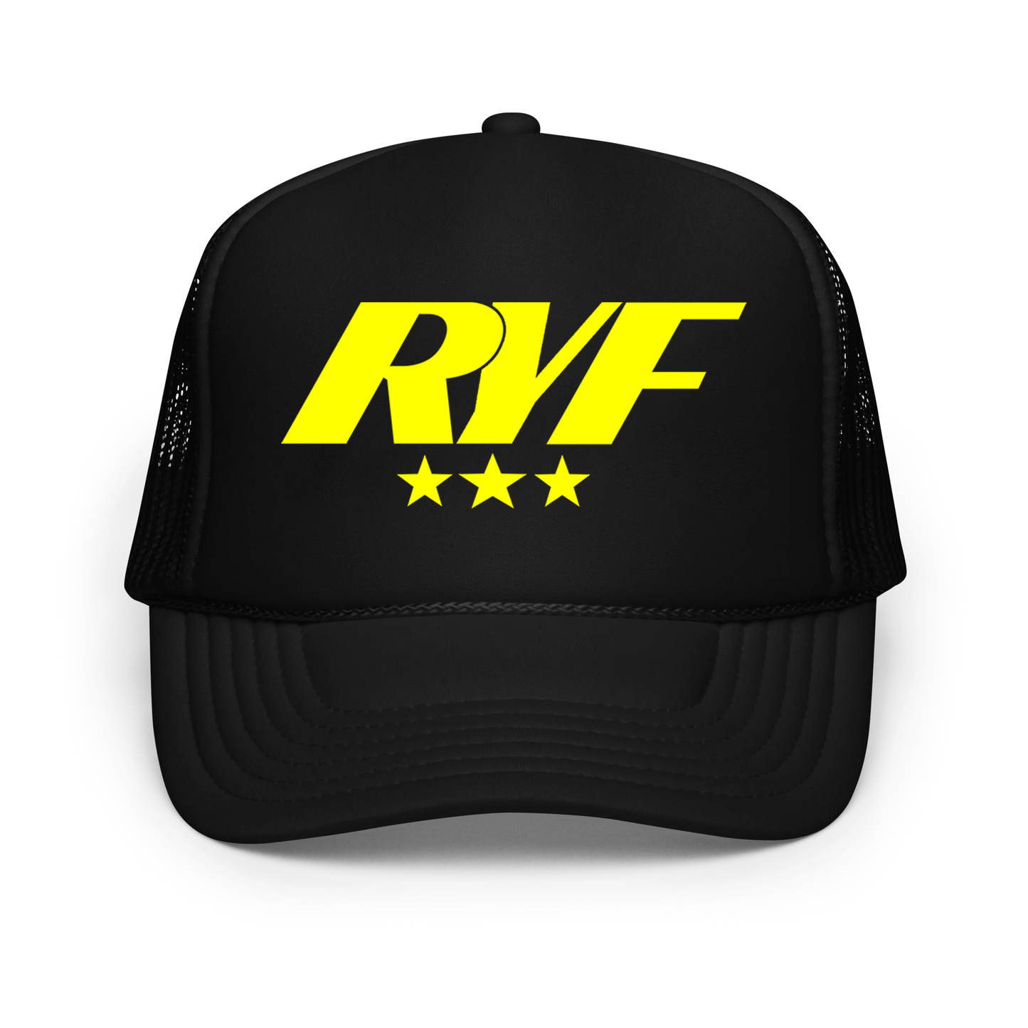 RYF Hat Black w/ Neon Yellow