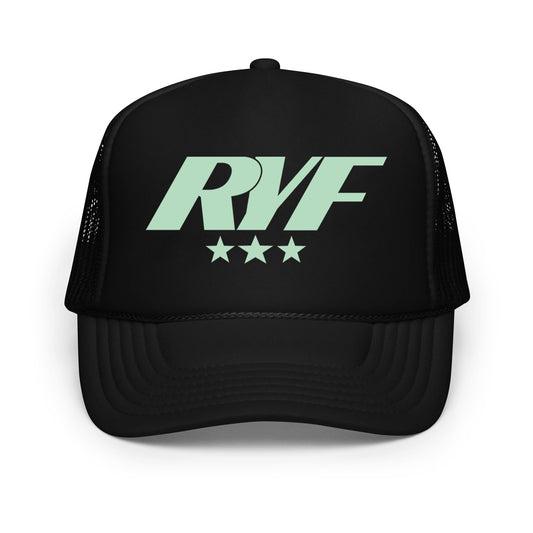 RYF Hat Black w/ Celadon Logo