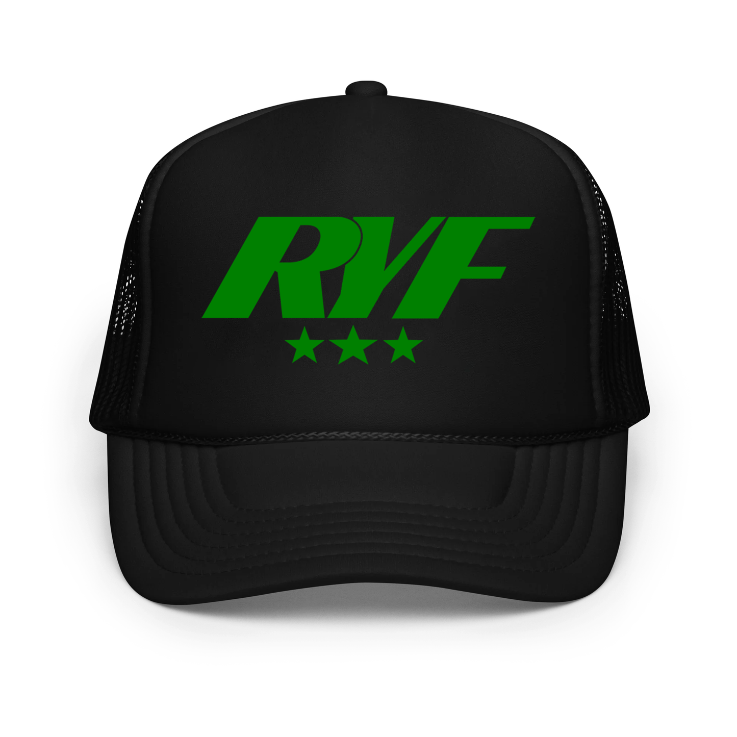 RYF Hat Black w/ Navy Green