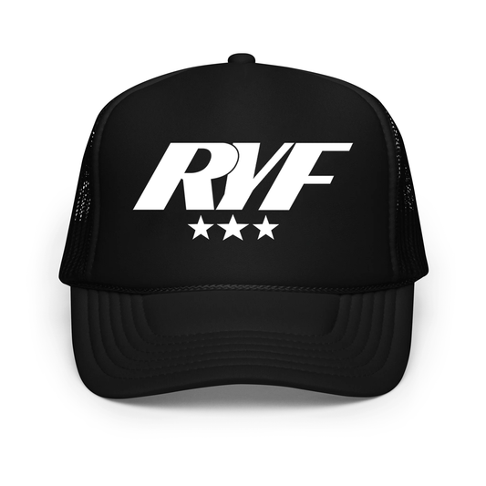 RYF Hat Black w/ White Logo